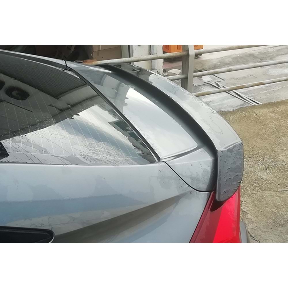 Civic FC5 RS Turbo Style Rear Trunk Spoiler Raw Surface ABS / 2016-2021
