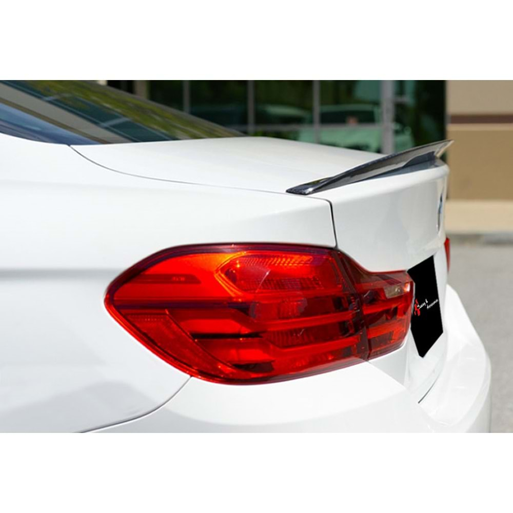 F32 Coupe M Performance Spoiler Piano Black ABS / 2014-2020