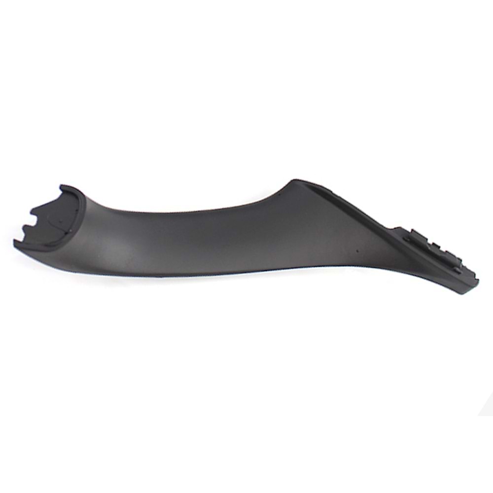 Inside Door Panel Pull Handle, Front or Rear/Right/Inside, Black/Softage, Oem St., ABS