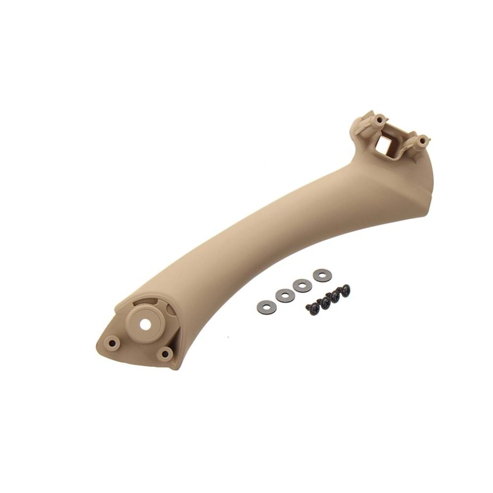 Inside Door Panel Pull Handle, Front or Rear/Right/Lower, Beige/Softage, Oem St., ABS