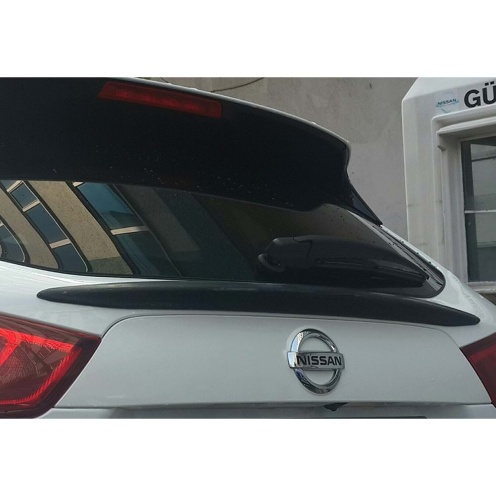 Qashqai Under Glass Spoiler Raw ABS / 2013-2020