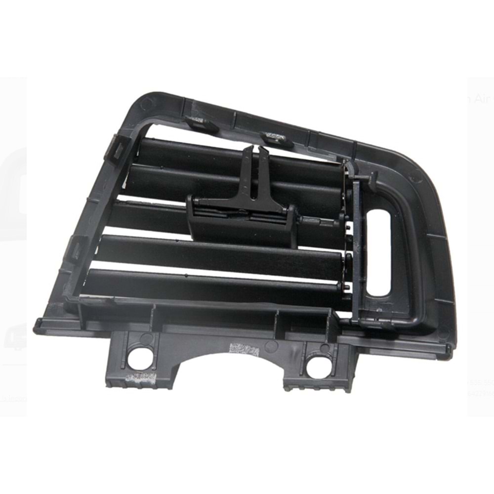 Dashboard, Air Vent Grillee/Oem St., Driver, Matte Black Surface, ABS