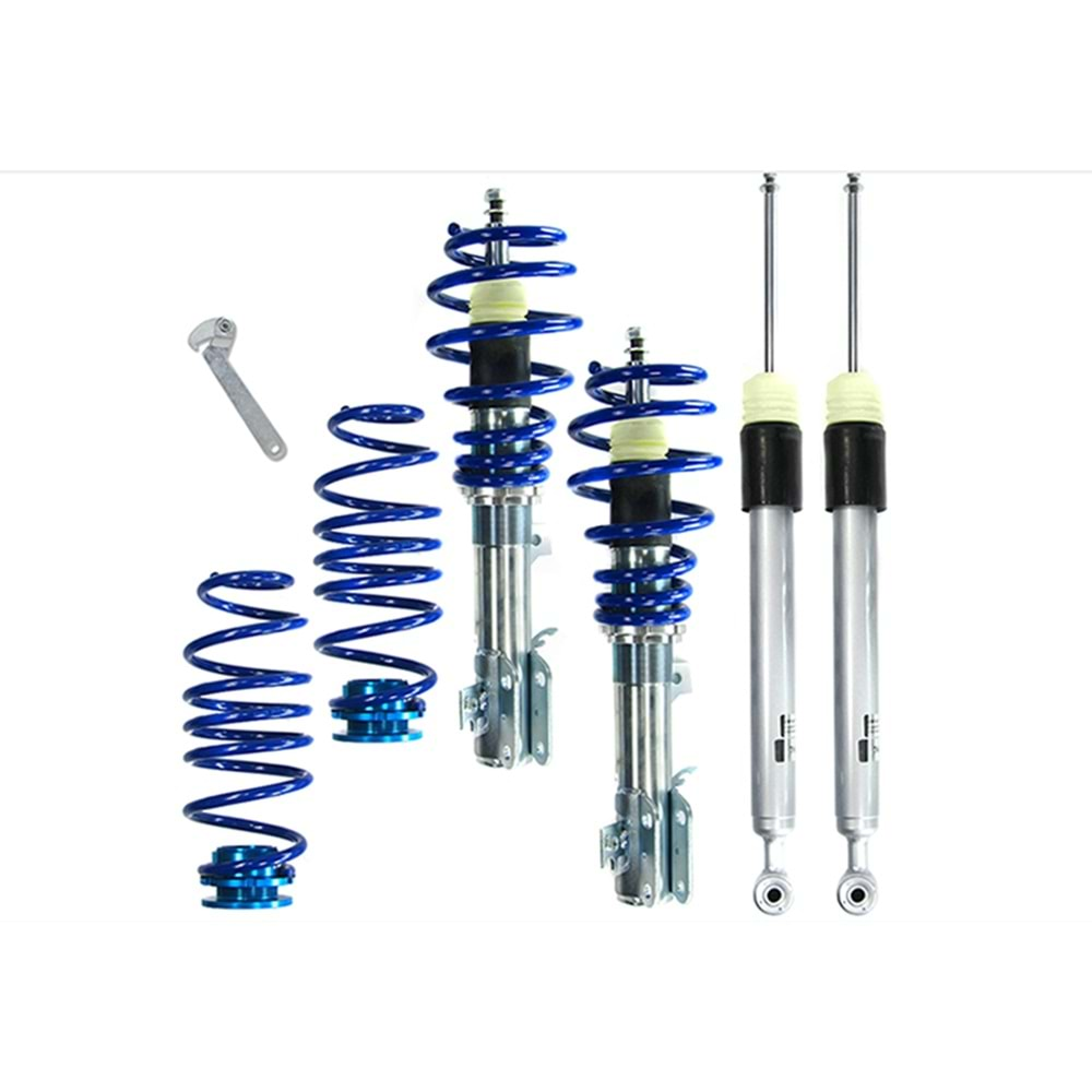 Fiesta Mk6 Jom Blue Line Coilover 2008-2017 / Front : 30-50 - Rear : 10-35 mm