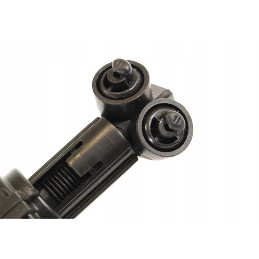 Headlight Washer Nozzle, Left, Primer/Black, Oem St., ABS