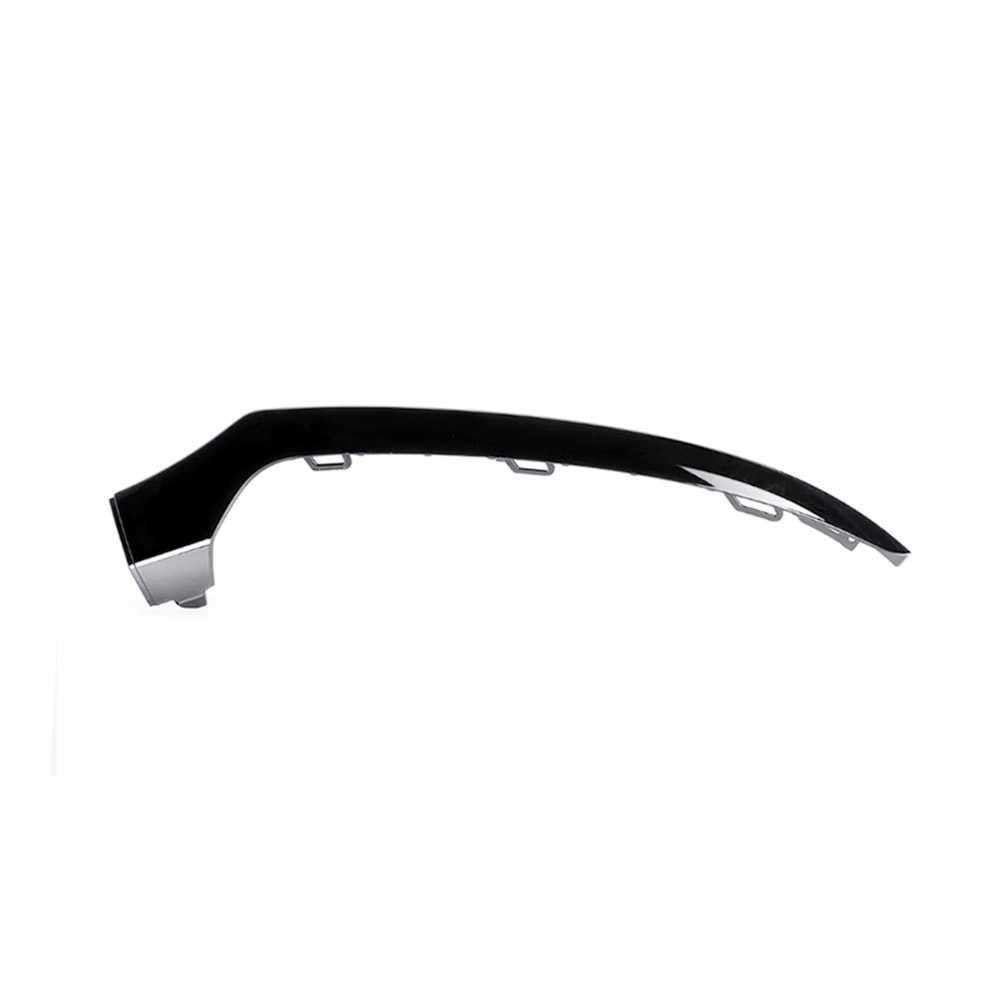 Bumper/AMG, Front Lower Trim/Right, Piano Black Surface, Oem St., ABS