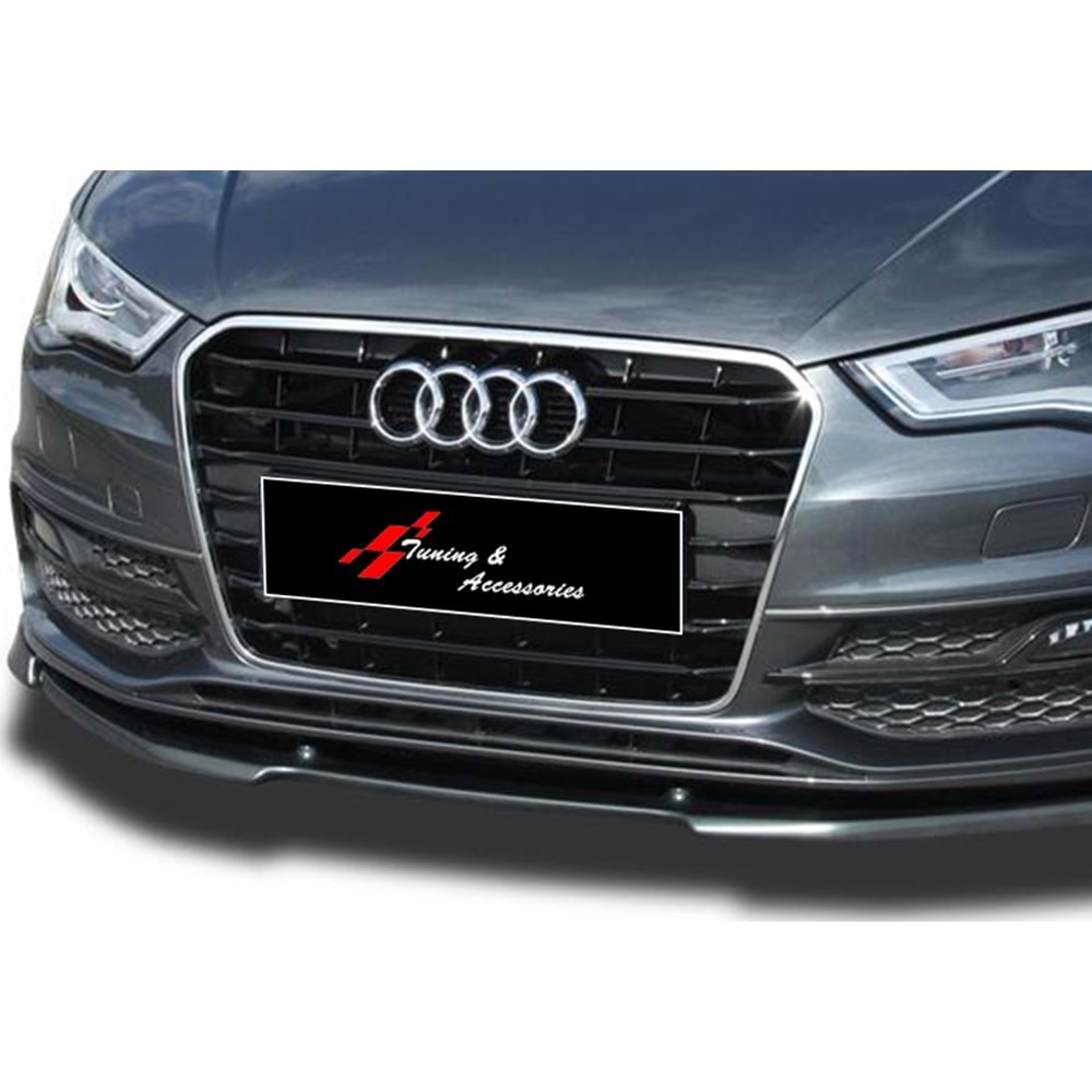 A3 8V S3 Front Grille ABS / 2012-2016 (ChromeFrame + Piano Black)
