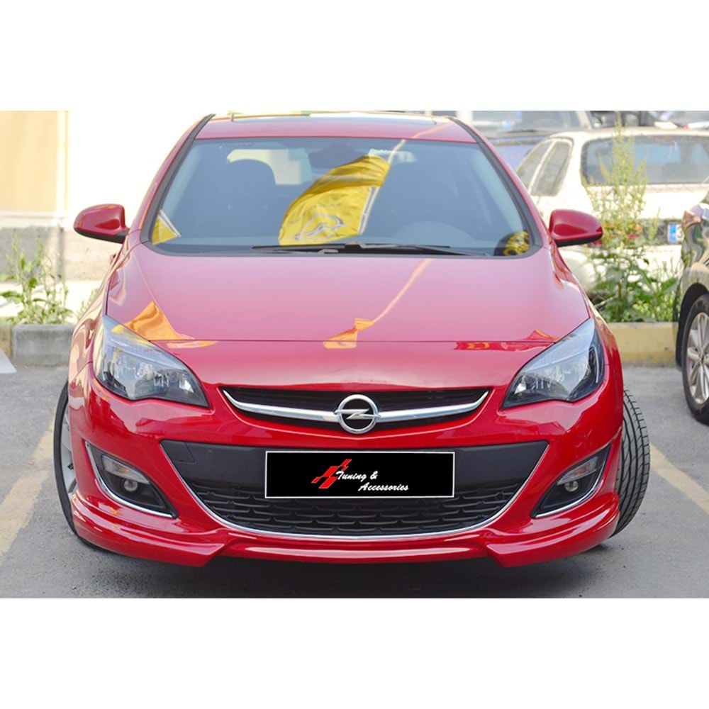 Astra J Rieger Model Front Lip Raw Surface Vacuum Plastic / 2012-2020