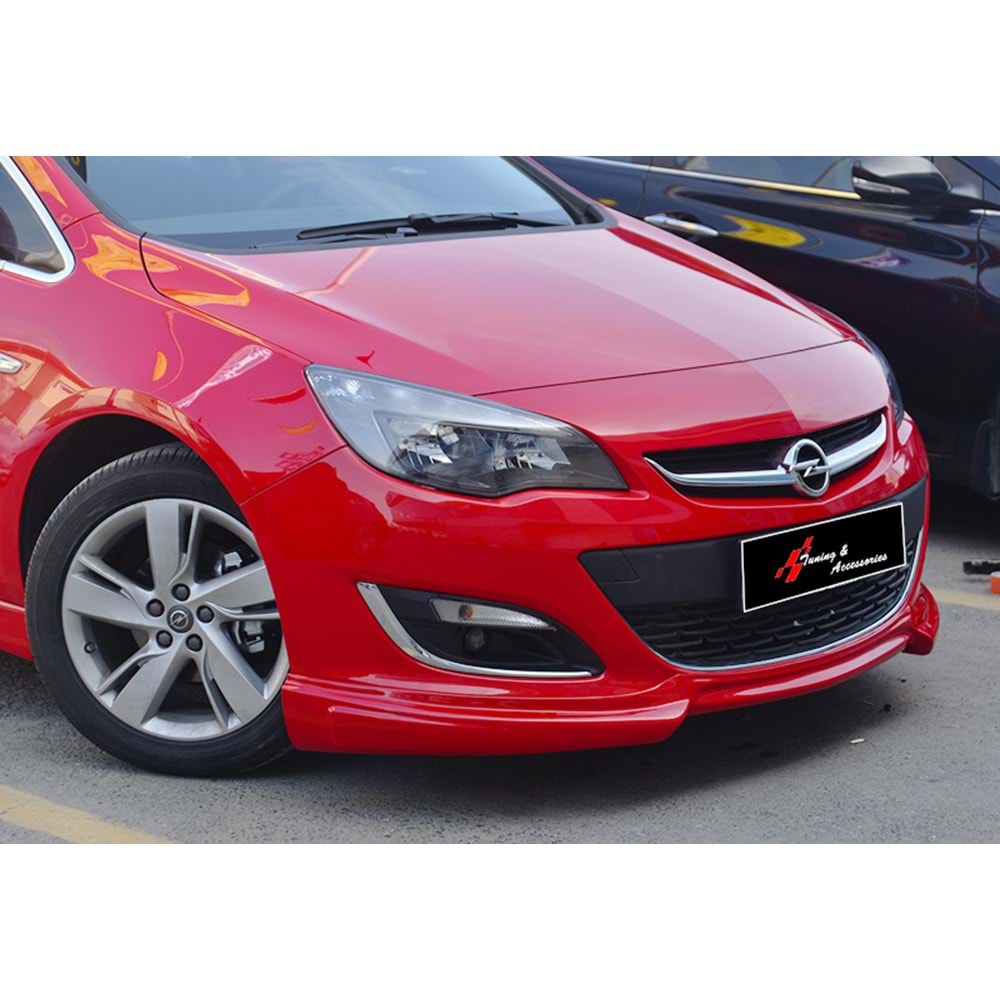Astra J Rieger Model Front Lip Raw Surface Vacuum Plastic / 2012-2020