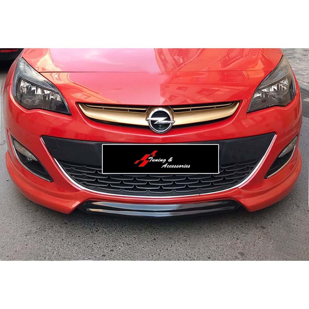 Astra J Rieger Model Front Lip Raw Surface Vacuum Plastic / 2011-2020