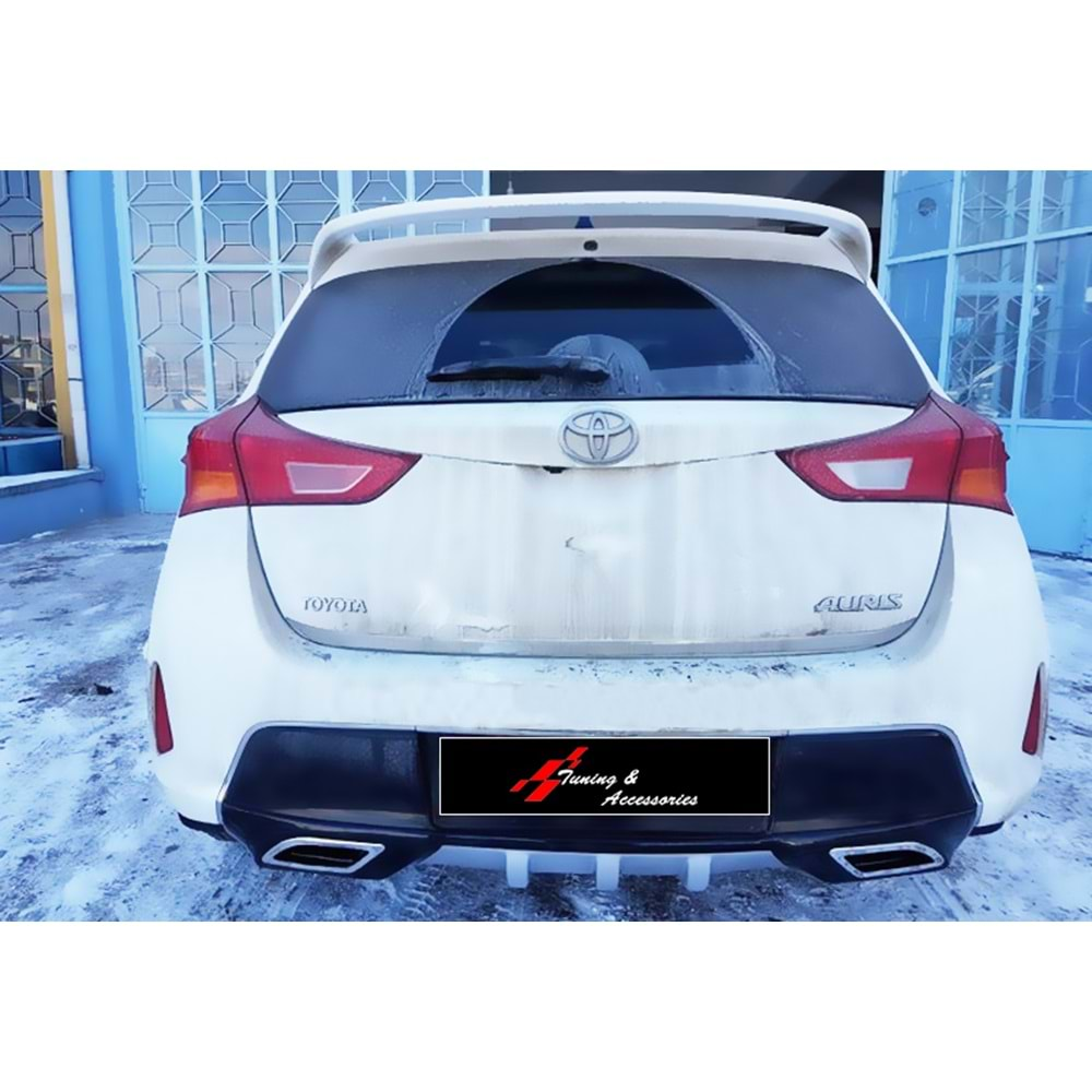 Auris HB Race Style Rear Roof Spoiler Primer Painted Fiberglass / 2015-2018