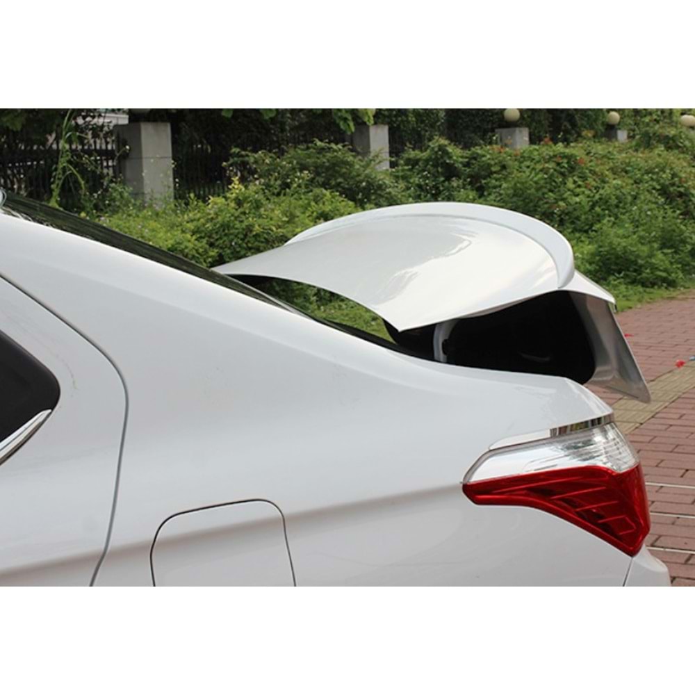 C Elysee Sport Style Rear Trunk Spoiler Raw ABS / 2013 After