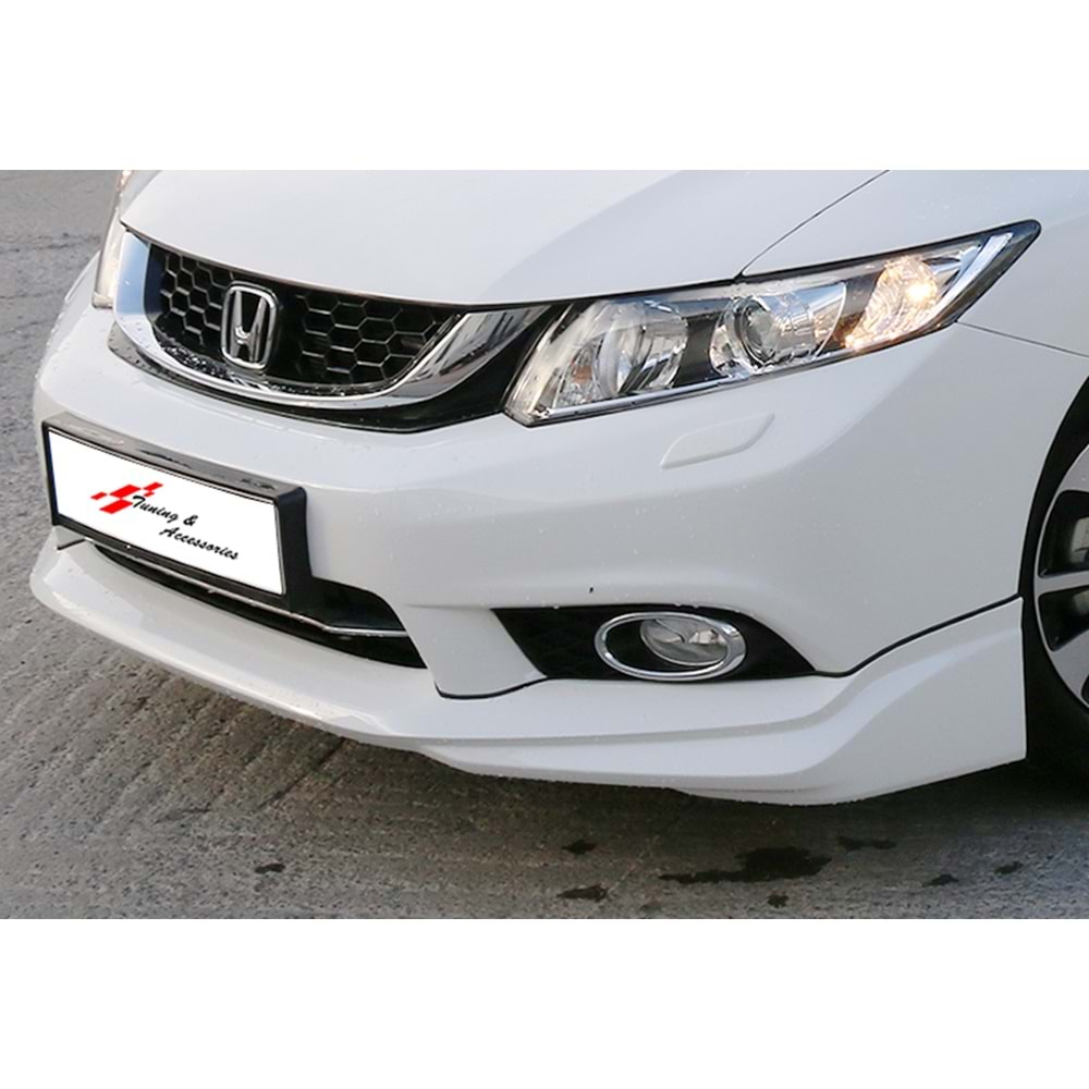 Civic FB7 Modulo Front Lip Raw Surface Vacuum Plastic / 2012-2016