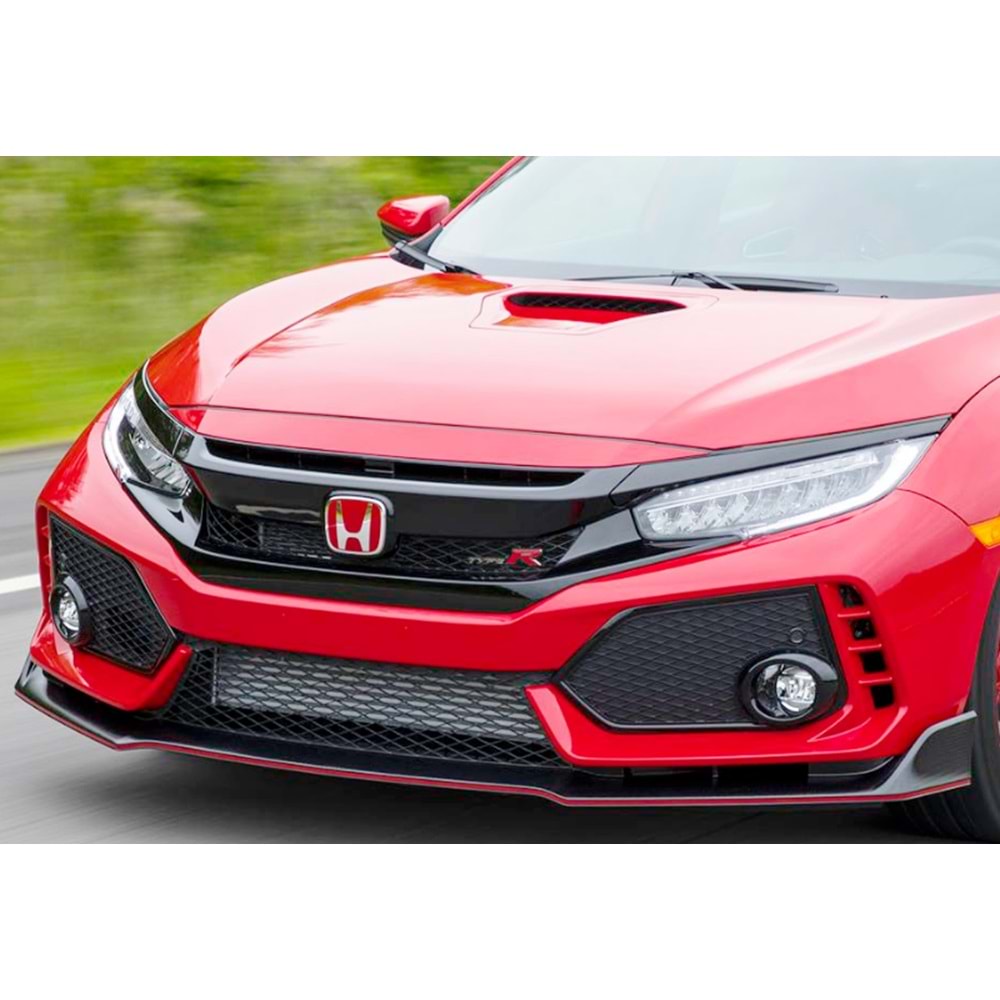 Civic FC5 TypeR Front Grille Piano Black ABS / 2016-2018