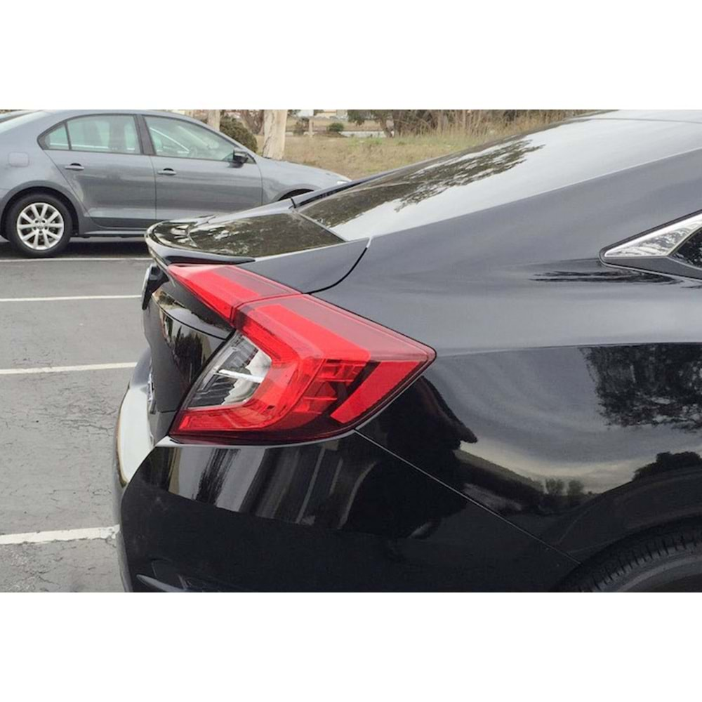 Civic FC5 Rear Trunk Anatomic Spoiler Raw Surface ABS / 2016-2021