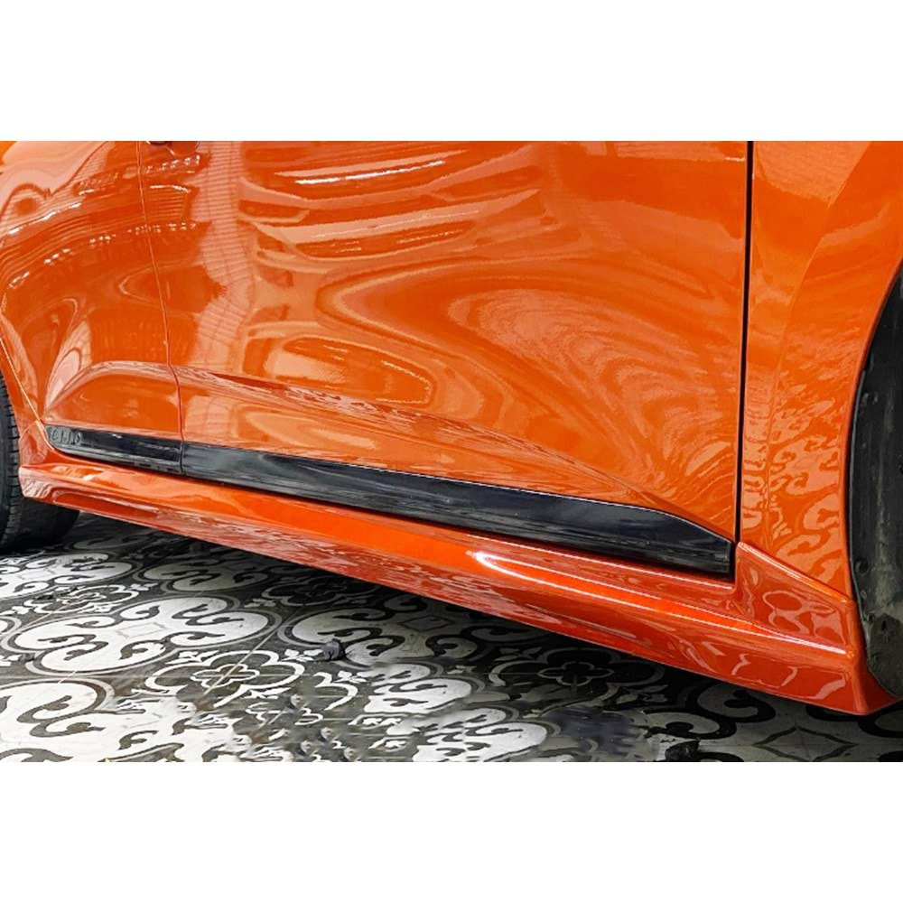 Clio 5 Sport Side Skirts Raw Surface Vacuum Plastic / 2019 -