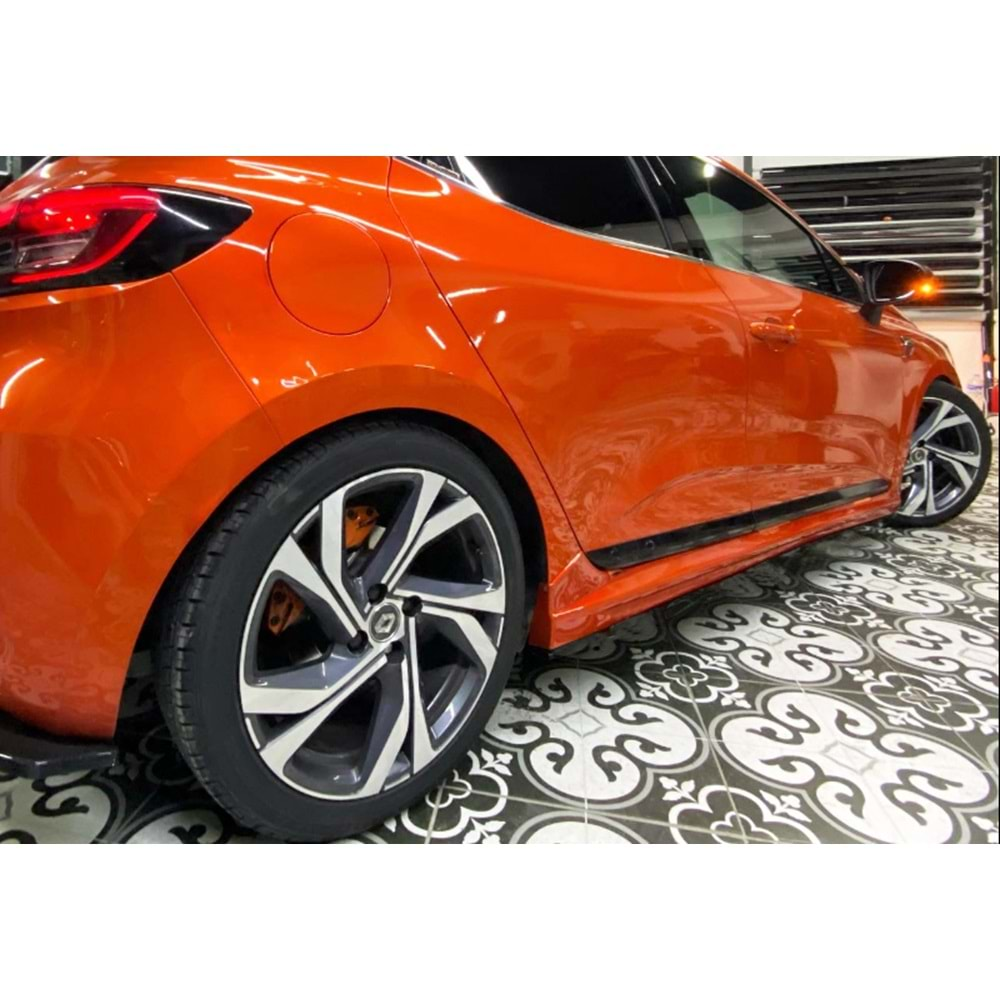 Clio 5 Sport Side Skirts Raw Surface Vacuum Plastic / 2019 -