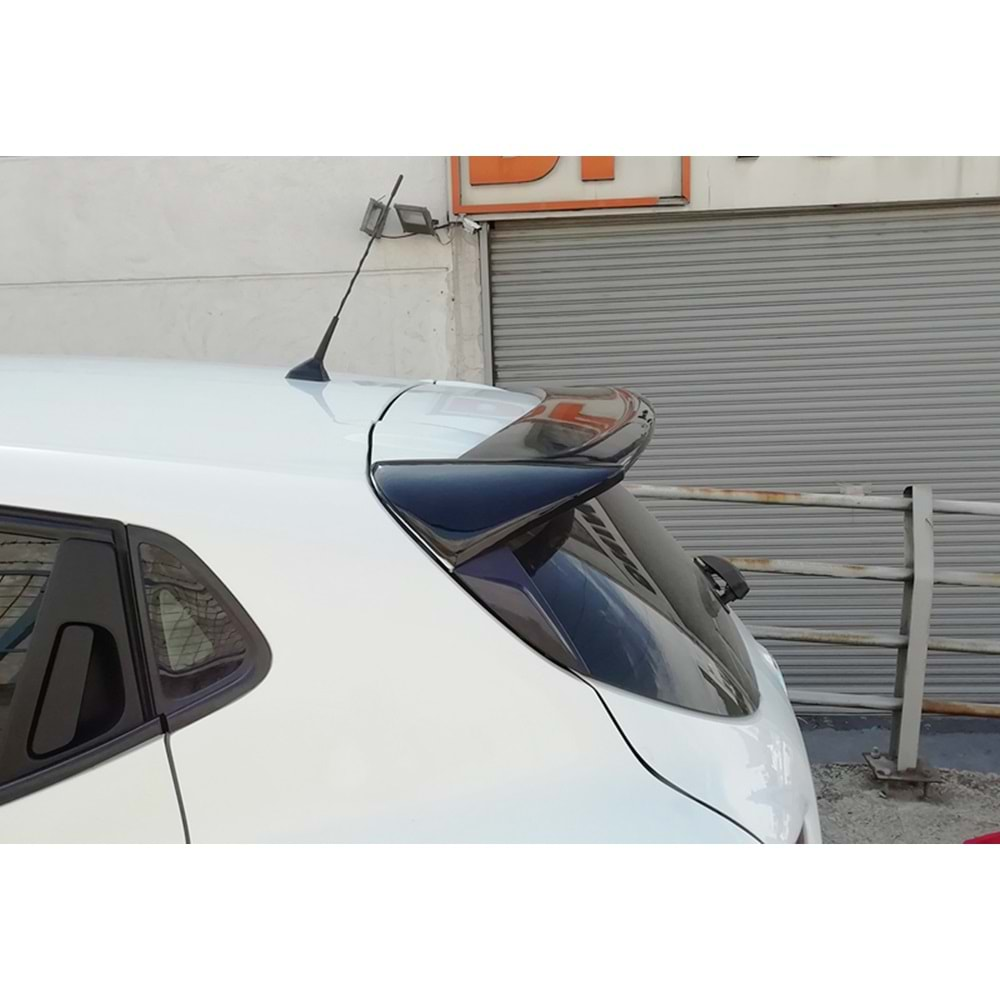 Clio 4 Sport Style Roof Spoiler Raw Surface ABS / 2012-2019