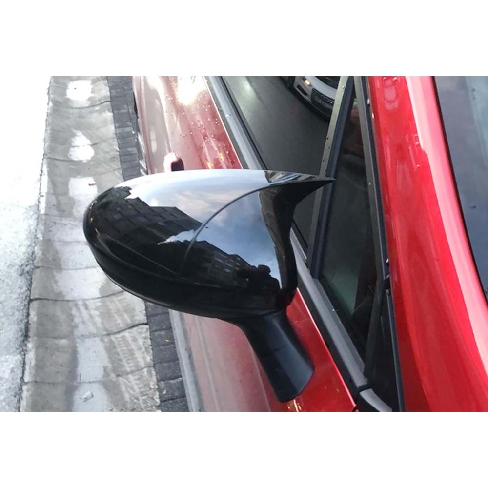 Clio Mk5 Batman Yarasa Ayna Kapağı Piano Black / 2019 Sonrası