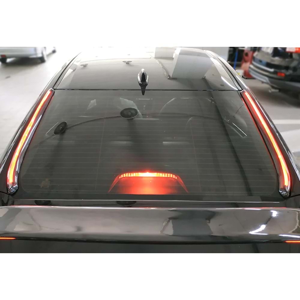 Honda Civic 2016 FC5/S - Break Led, Glass/Rear, Strip Design, Smoke, Side/Left+Right Set, ABS+Acrylic
