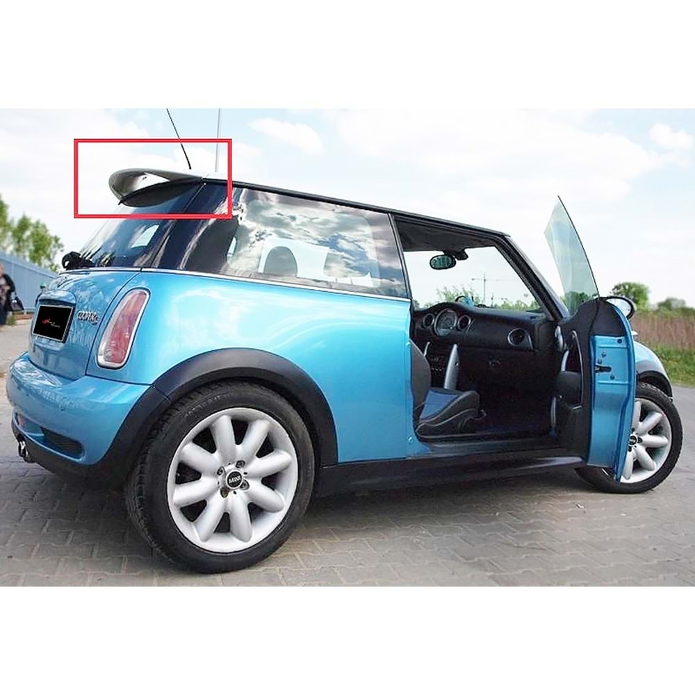 Cooper Roof Spoiler Primer Painted Fiberglass / 2001-2006