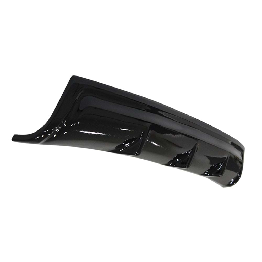 Corolla E170 Twin Diffuser Piano Black Vacuum Plastic / 2013-2018 (Without Exhaust Output)