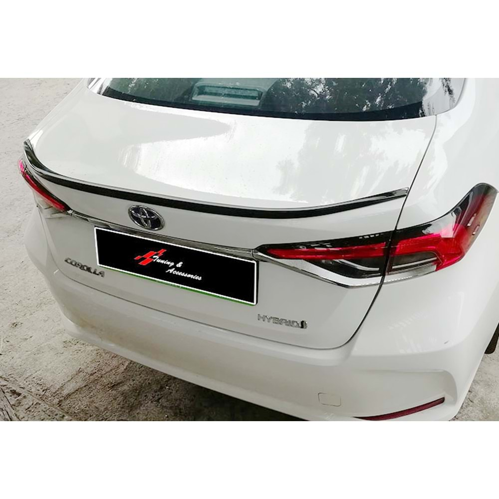 Corolla E210 Rear Trunk Anatomic Spoiler Raw Surface ABS / 2018 -