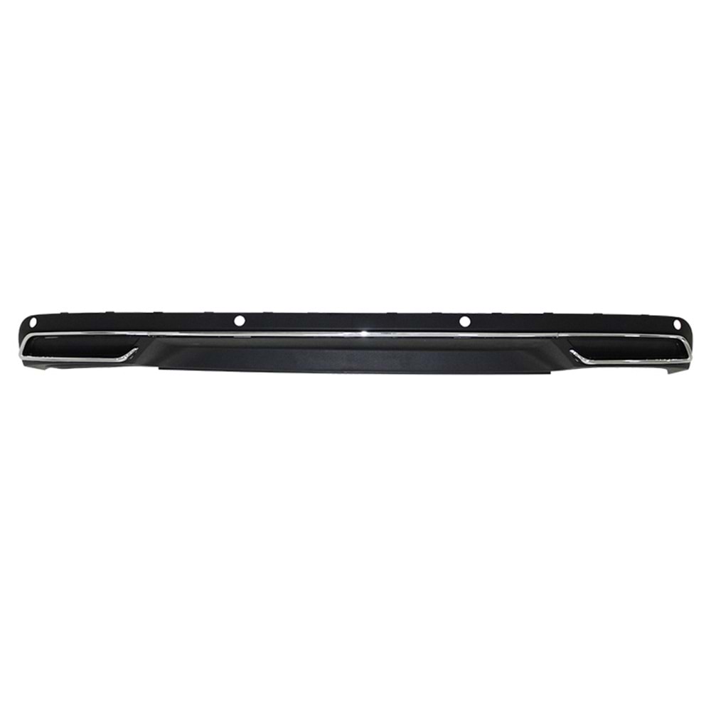 Octavia Mk3 Highline AMG Style Rear Diffuser Matte Black ABS / 2013-2020