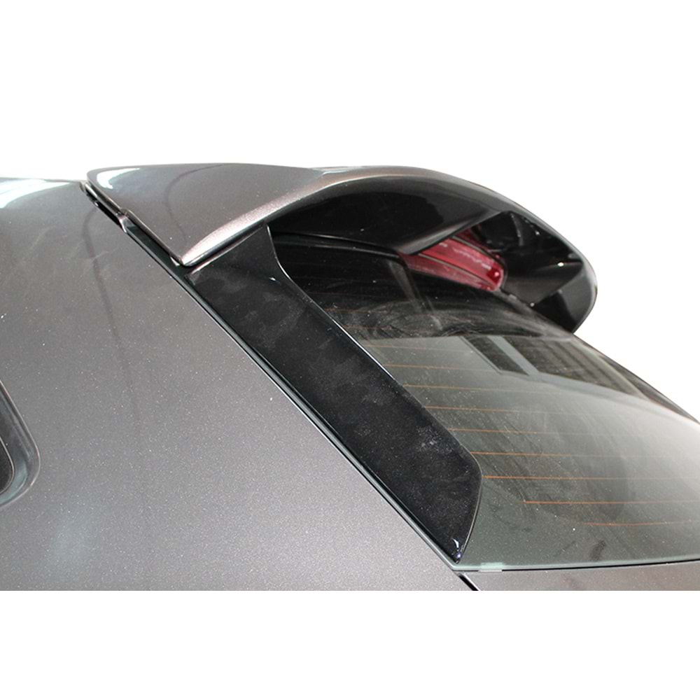 Leon Mk3 SW Rear Spoiler + Side Flaps 3 Pieces Set Primered Fiberglass / 2013-2020