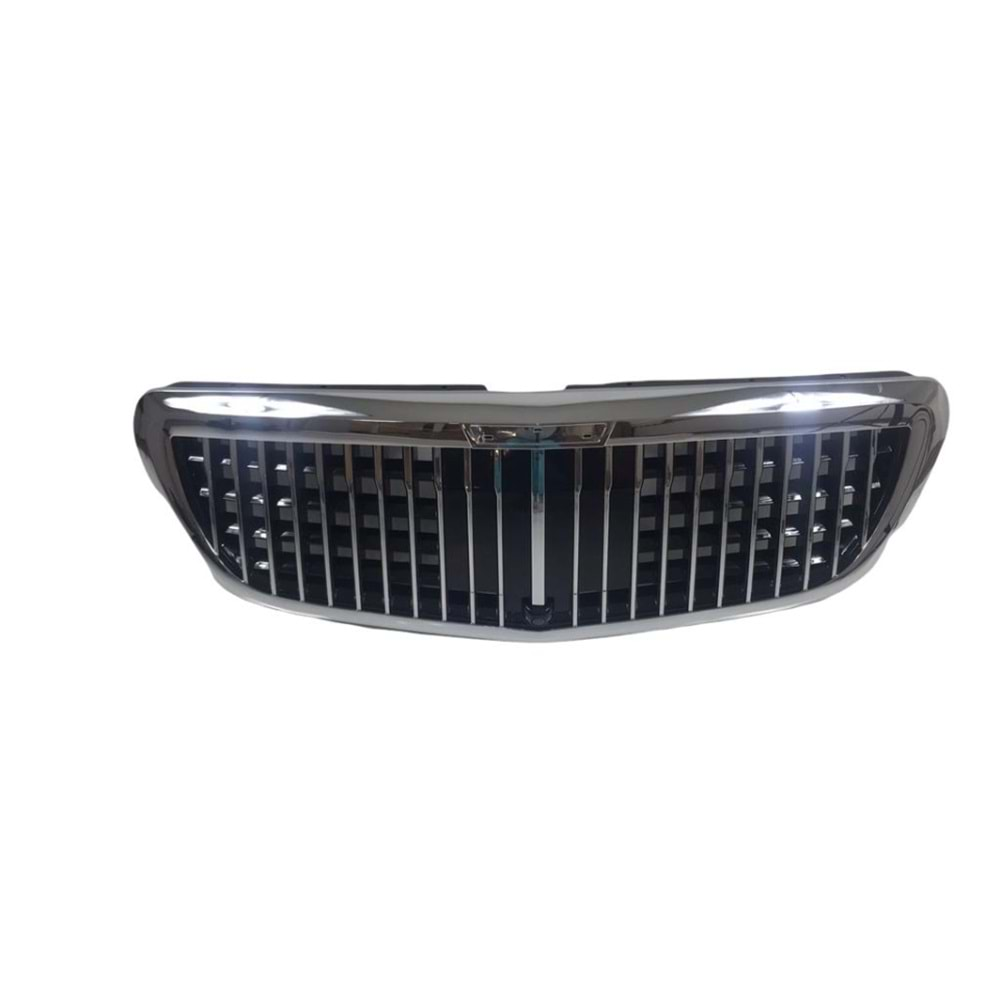 Vito W447 Maybach Front Grille ABS / 2014-up (Chrome Frame + Piano Black)