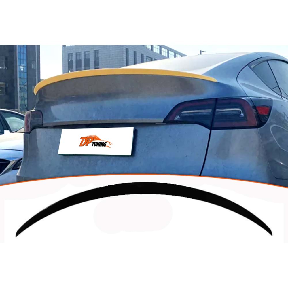 Model Y Rear Trunk Spoiler Piano Black ABS / 2020 - 2024