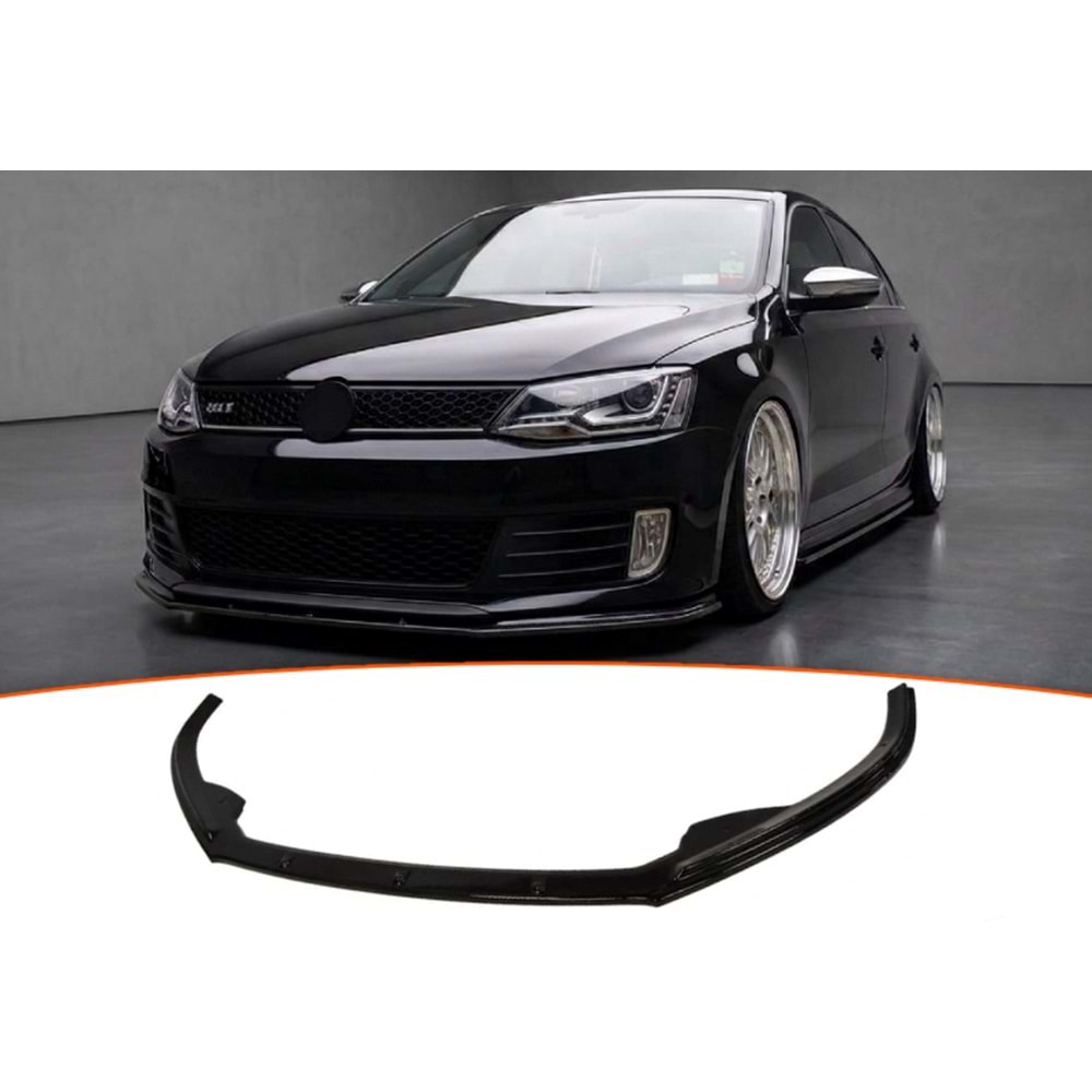 Jetta MK6 GLI Front Lip Piano Black Vacuum / 2010 - 2018