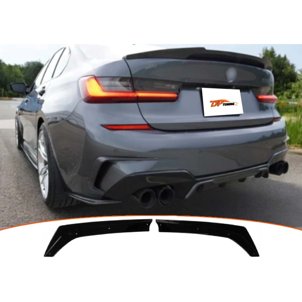 G20 Rear Flap Piano Black ABS / 2020-up