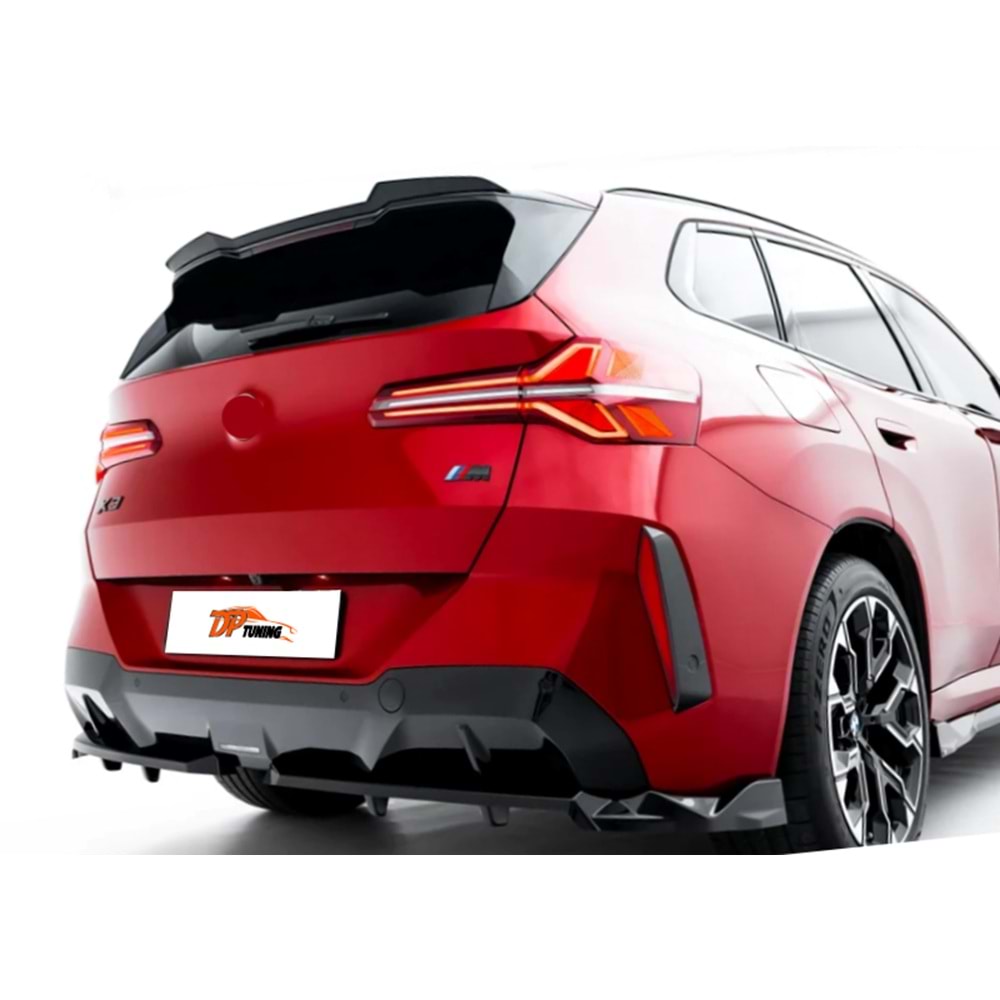 X3 G45 Rear Roof Spoiler Piano Black ABS / 2024 - UP