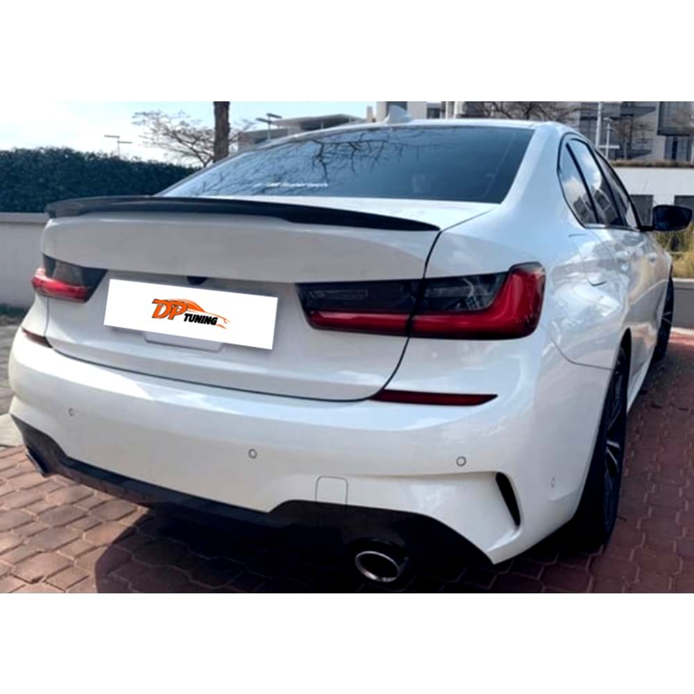 G20 M Performance Rear Trunk Spoiler Piano Black ABS / 2019-up