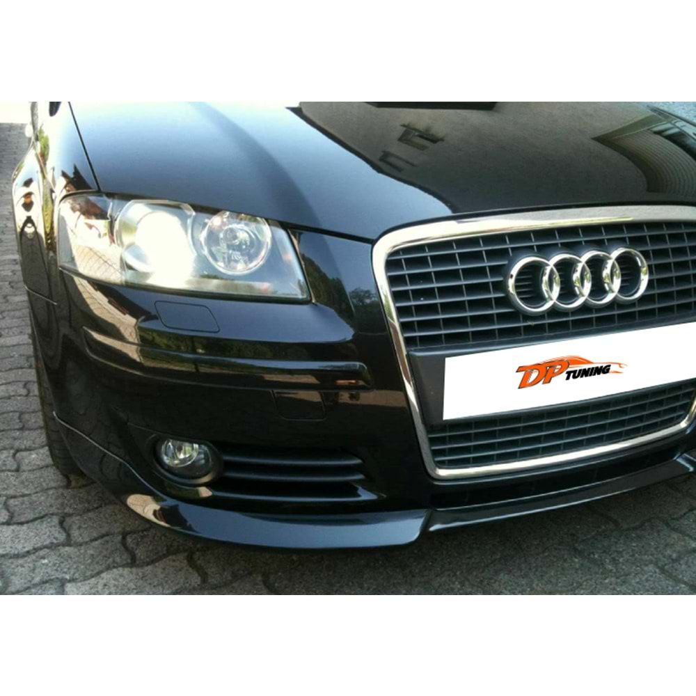 A3 8P Sport Front Lip Raw Surface Vacuum / 2003 - 2008