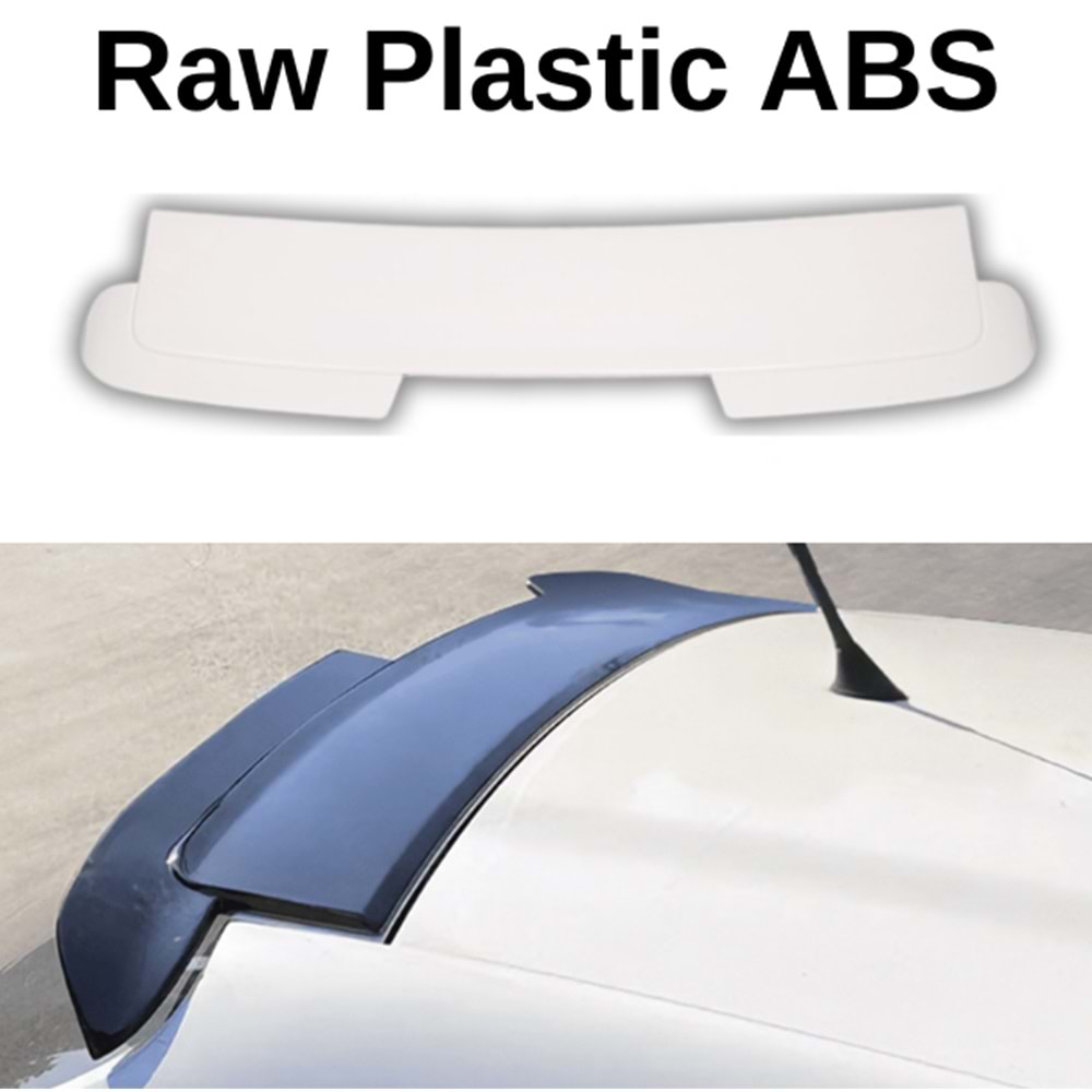 ibiza Mk4 Cupra Style Roof Spoiler Raw Surface ABS / 2008-2017 (4 Doors)