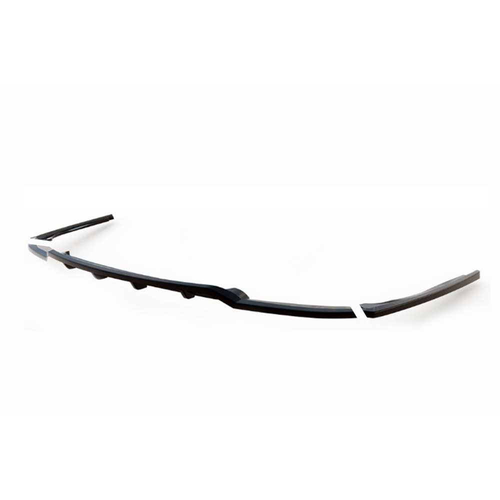 E46 Coupe M Technic Rear Splitters Piano Black Vacuum Plastic 3pcs / 2001-2006