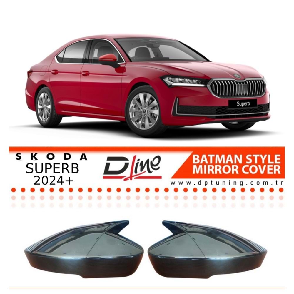 Superb B9 Batman Mirror Cover Piano Black / 2024 After