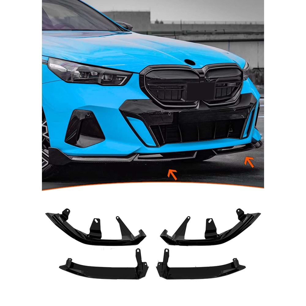 G60 - G68 M Performance Aero Front Lip / 2024-up (4 Pieces)