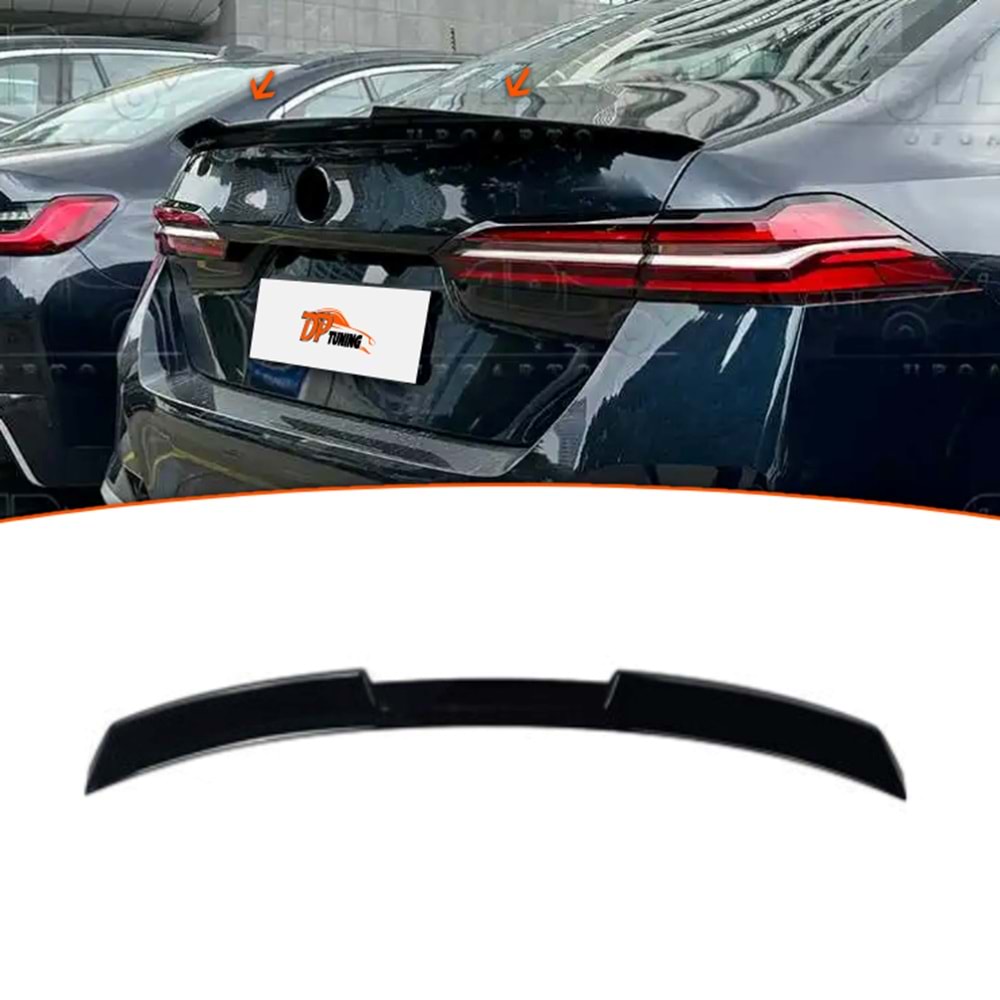 G60 - G68 M4 Rear Trunk Spoiler Piano Black ABS / 2024-up