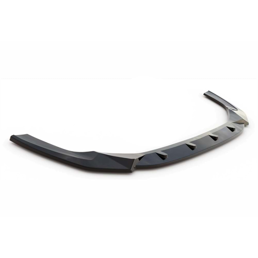 A3 8Y RS3 V2 Front Lip Piano Black Vacuum / 2020 - 2024