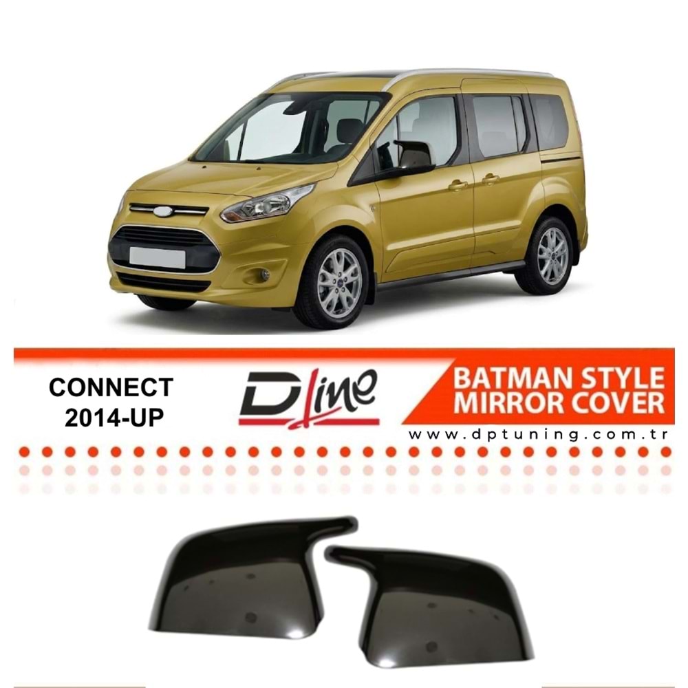 Connect Batman Mirror Cover Piano Black ABS / 2014 - UP