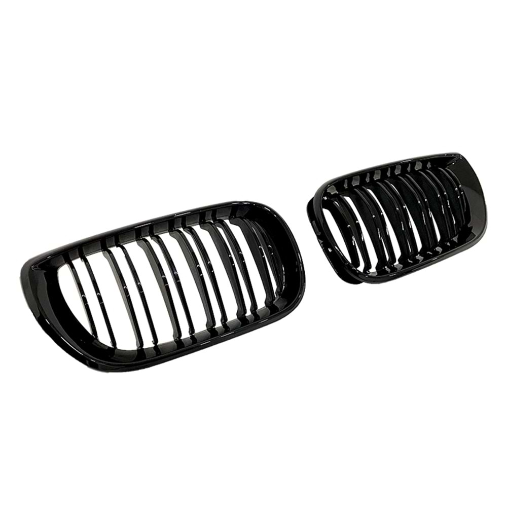 E46 M3 Front Grille Piano Black ABS / 1997-2001 // Sedan