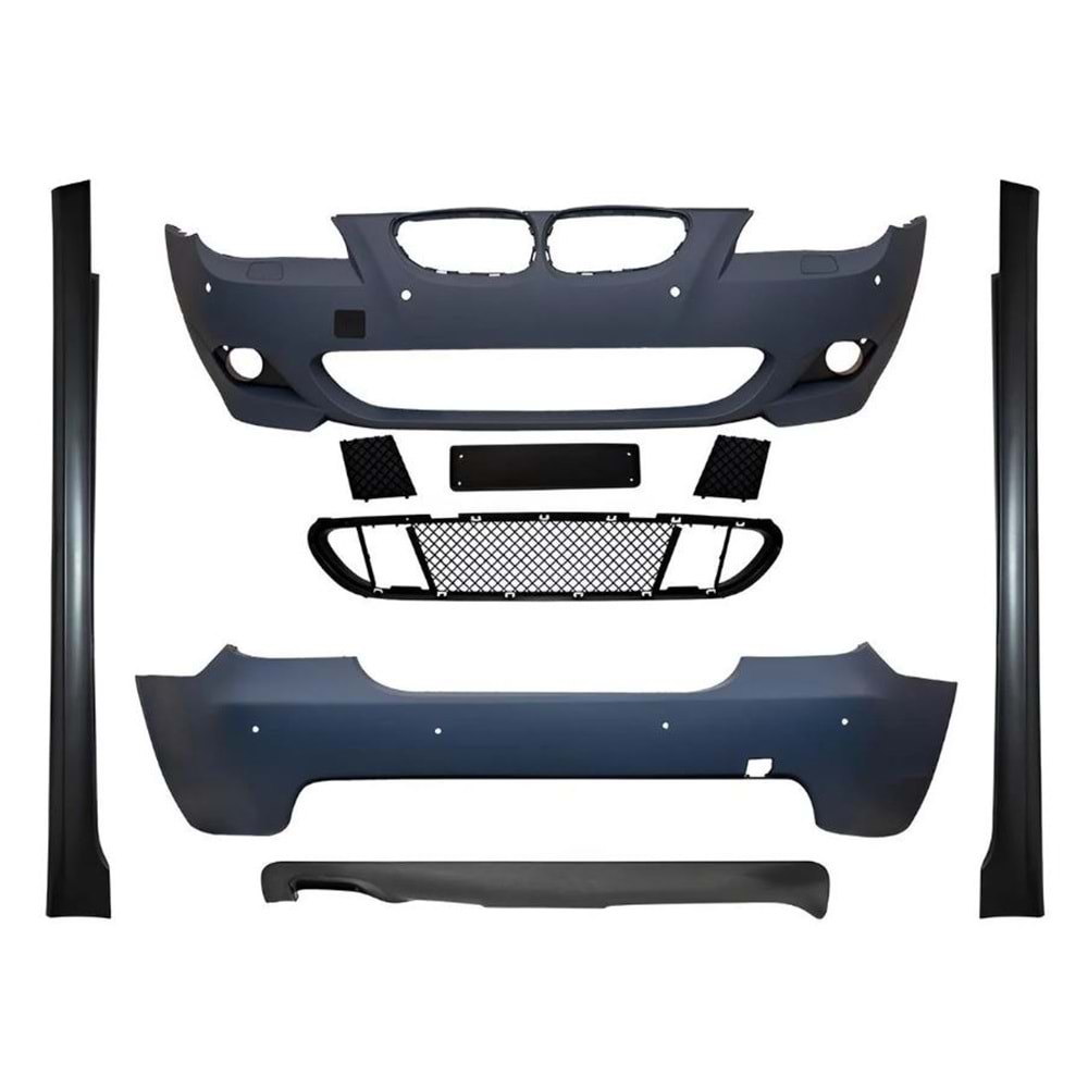 E60 M Technic Bodykit Raw Surface ABS / 2003-2007 (Without Fog Lamps)