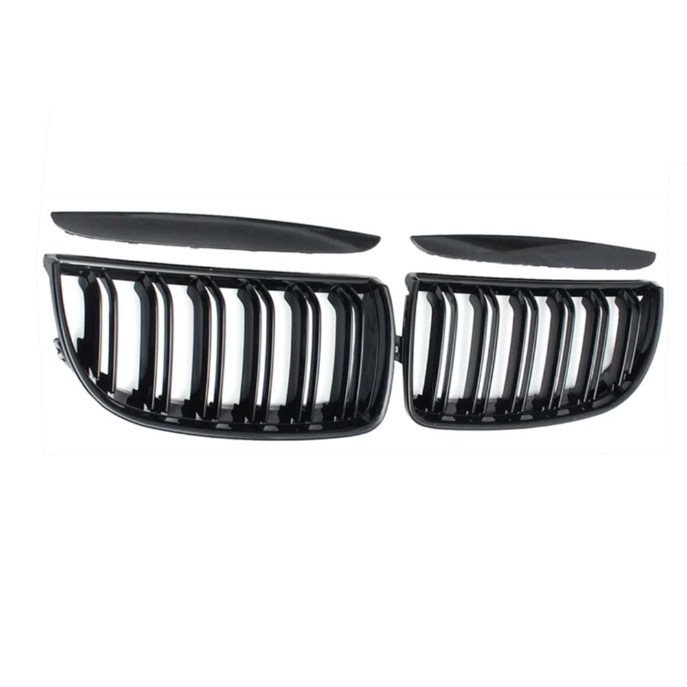 E90 M3 Front Grille Paino Black ABS / 2004-2008