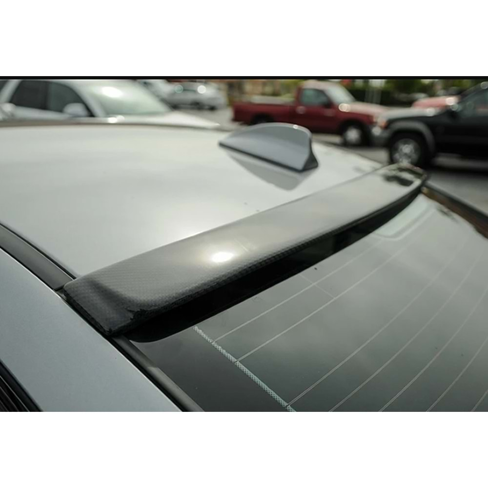 E90 ACS Rear Roof Spoiler Piano Black ABS / 2004-2011