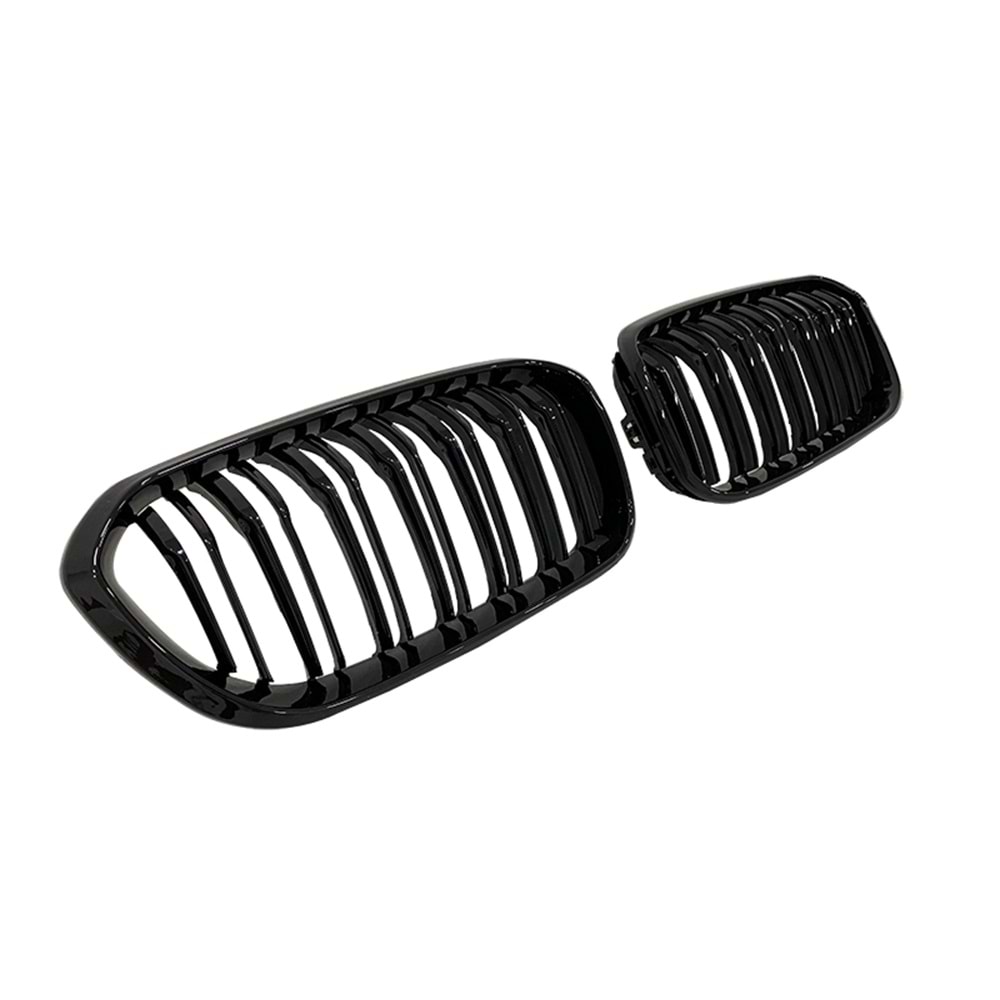 F20 LCI M1 Front Grille Piano Black ABS / 2015-2019