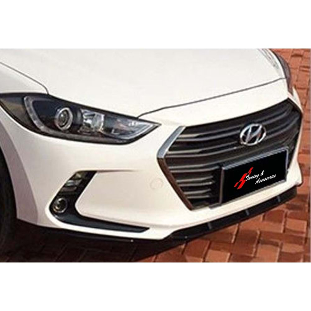 Elantra Front Flap Raw Vacuum Plastic / 2015-2019