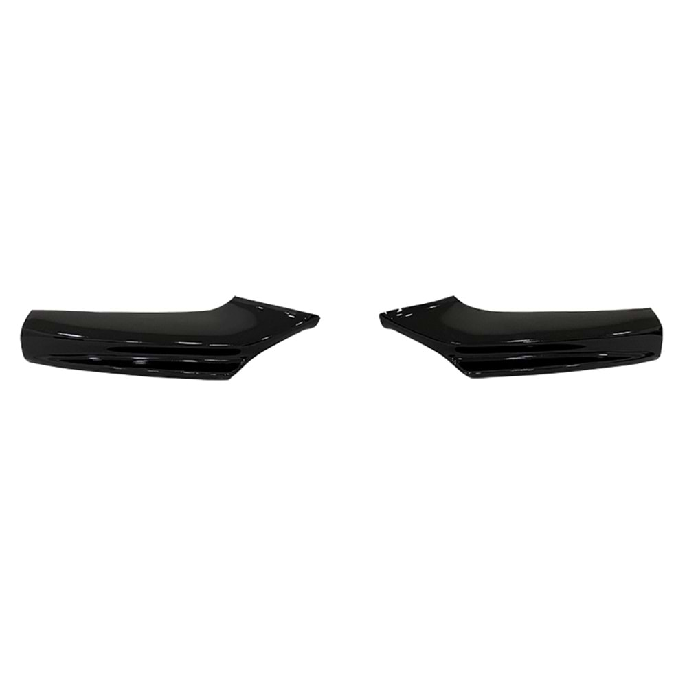 F10 M Performance Front Flaps Piano Black Vacuum Plastic / 2010-2017