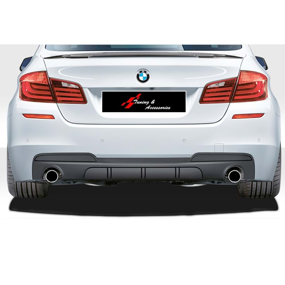 F10 M Performance Diffuser Gray ABS / 2010-2017 (R+L Single Output)